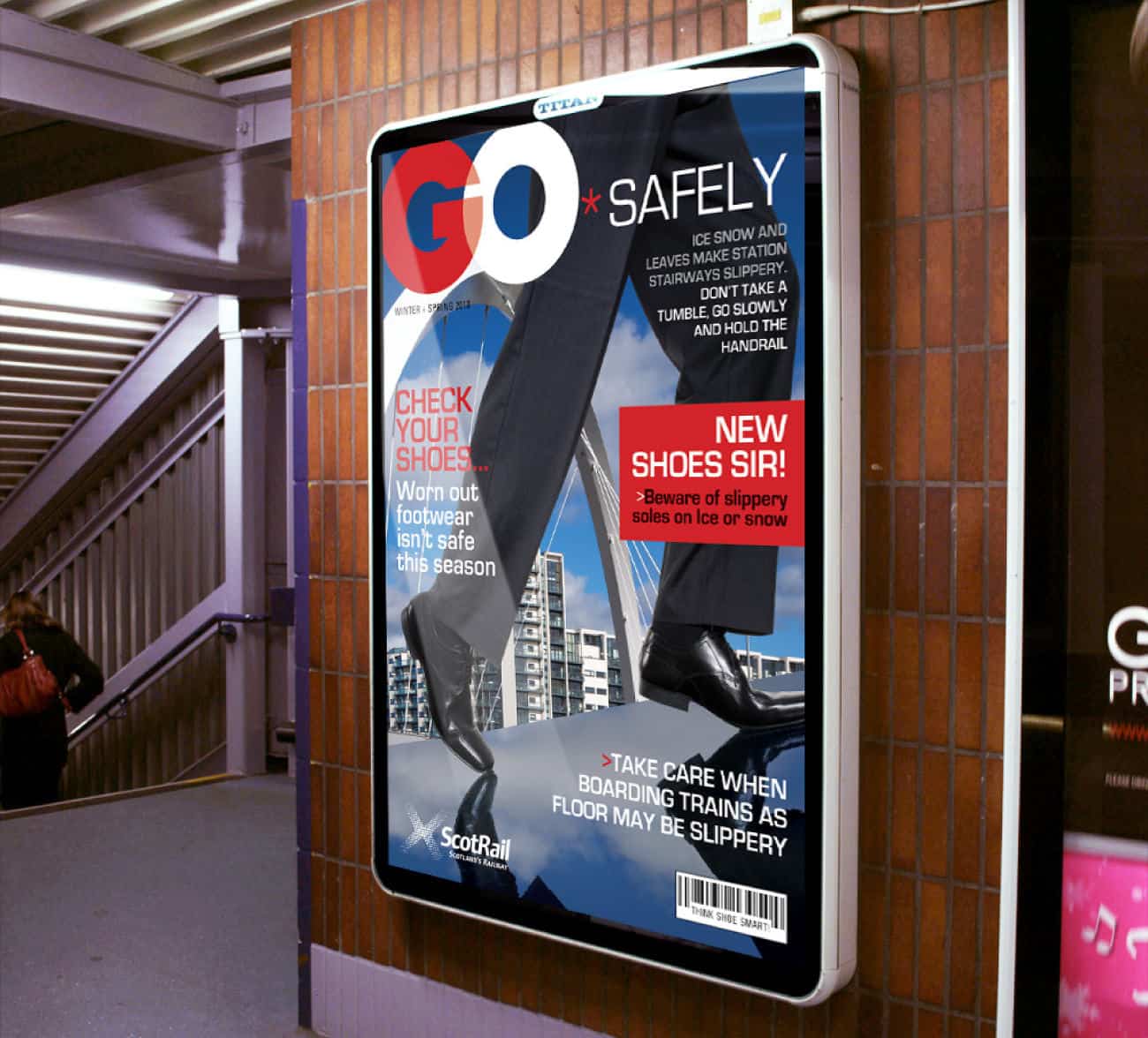 Scotrail go safetly campaign