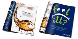 magazine advert designs