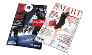 magazine design for internal campaign