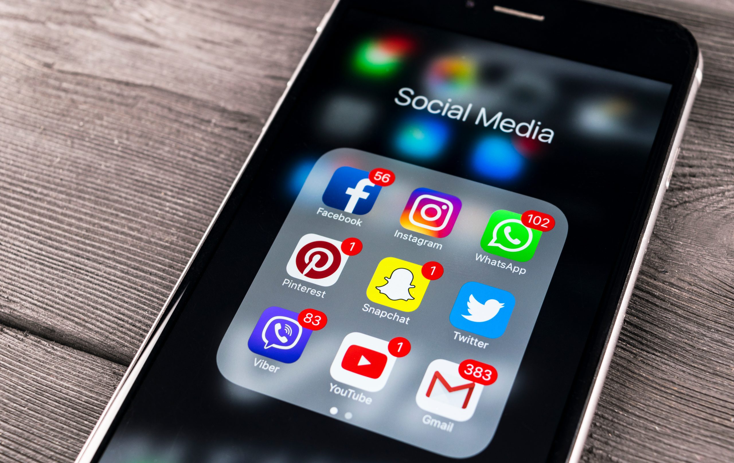 Social media apps for a social media manager